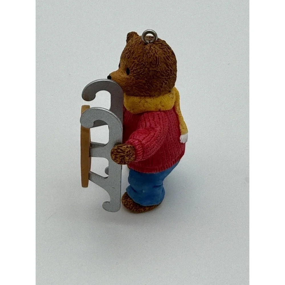 Hallmark Keepsake Ornament 1999 Grandson - Bear with Sled